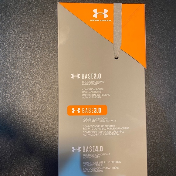 Under Armour Men's Leggings Base 3.0 Black Gear Fu 1343246 001 - Picture 4 of 5